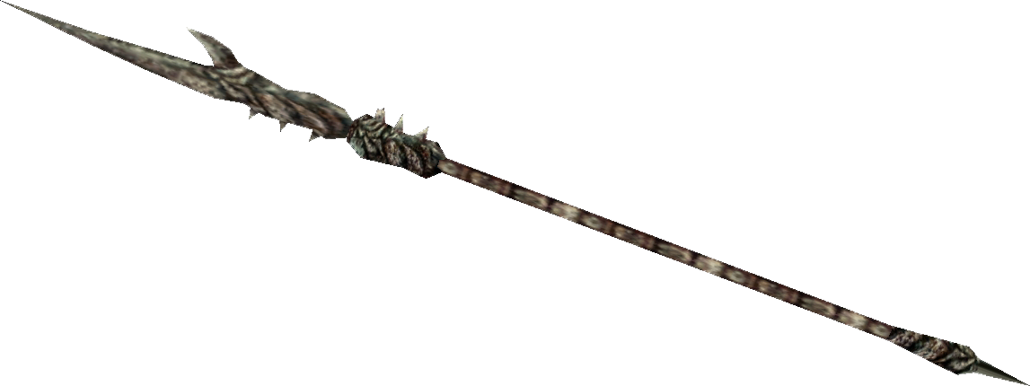 Fantasy Spear Design PNG