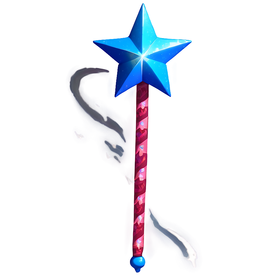 Fantasy Star Wand Png 06132024 PNG