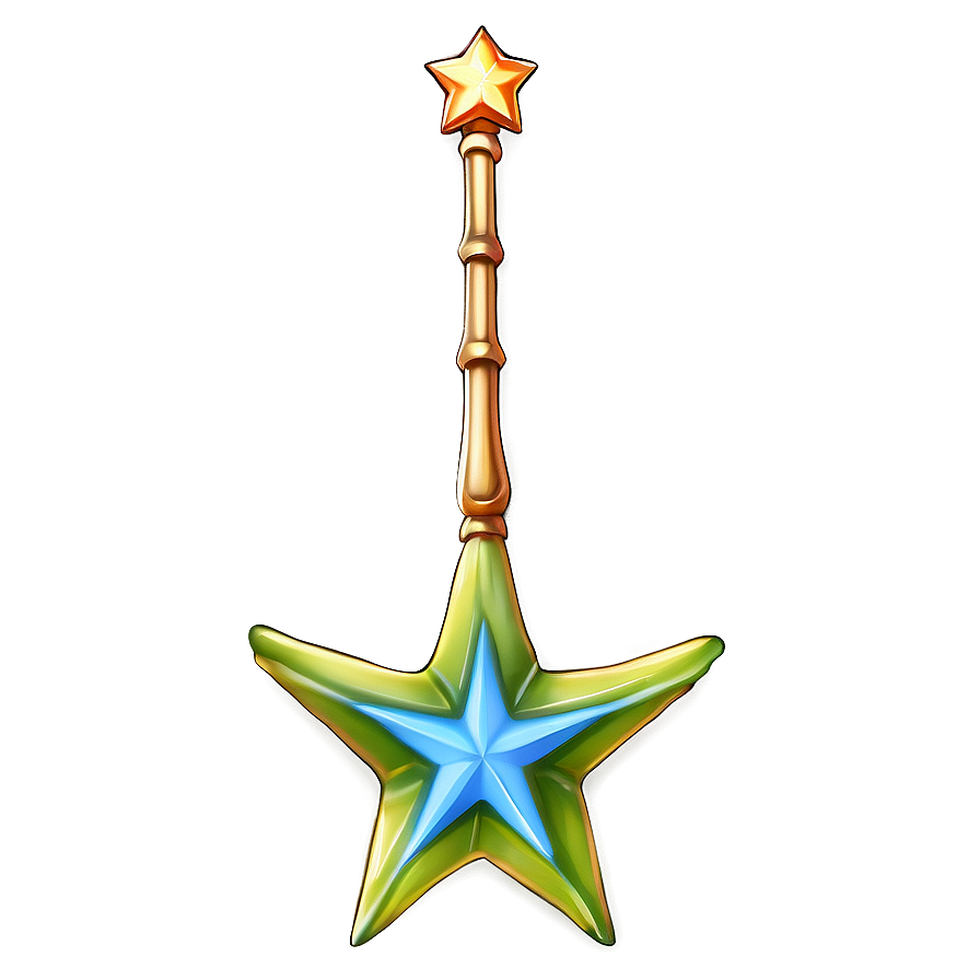 Fantasy Star Wand Png 72 PNG