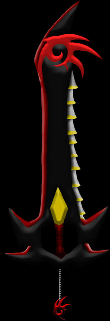 Fantasy Styled Blade Artwork PNG