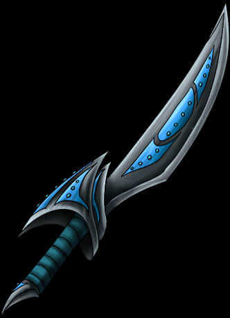 Fantasy Styled Talwar Sword PNG