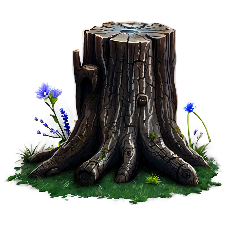 Fantasy Tree Stump Png 2 PNG