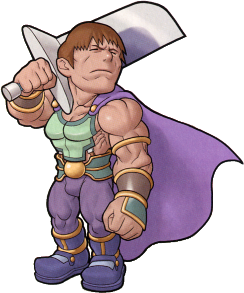 Fantasy Warriorwith Swordand Cape PNG