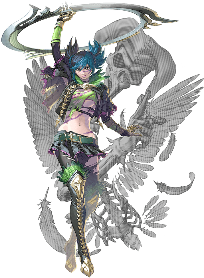 Fantasy Winged Warrior Artwork PNG