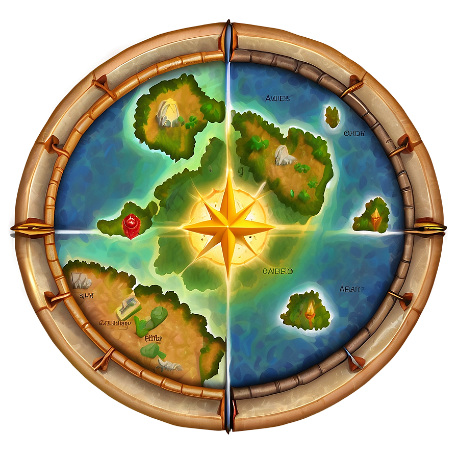 Fantasy World Map Design Png 15 PNG