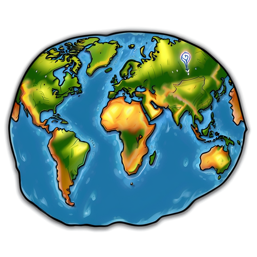 Fantasy World Map Png Kkb PNG