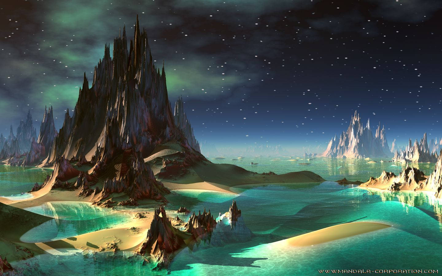Fantasy World Planet
