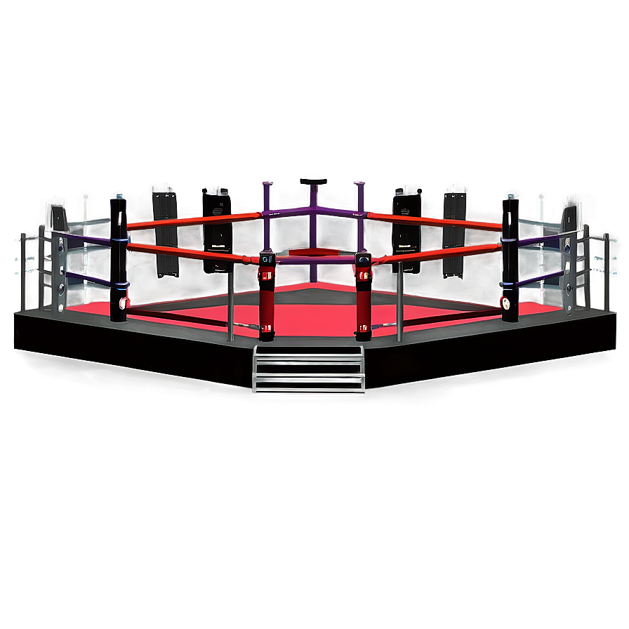 Fantasy Wrestling Ring Concept Png 06202024 PNG