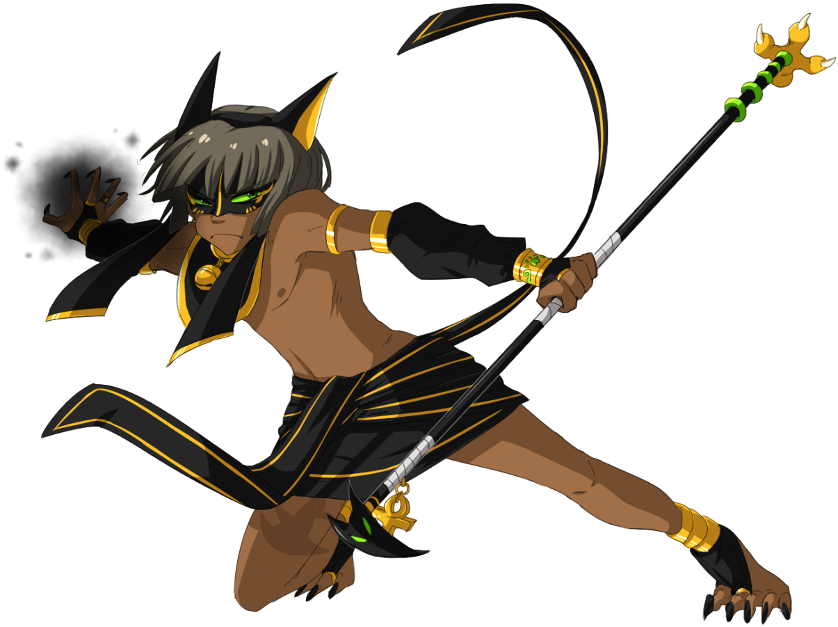 Fantasy_ Anime_ Warrior_ Action_ Pose PNG