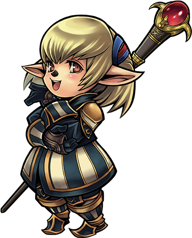 Fantasy_ Elf_ Warrior_ Smile PNG