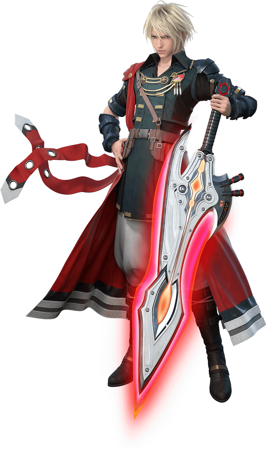 Fantasy_ Hero_with_ Energy_ Sword.png PNG