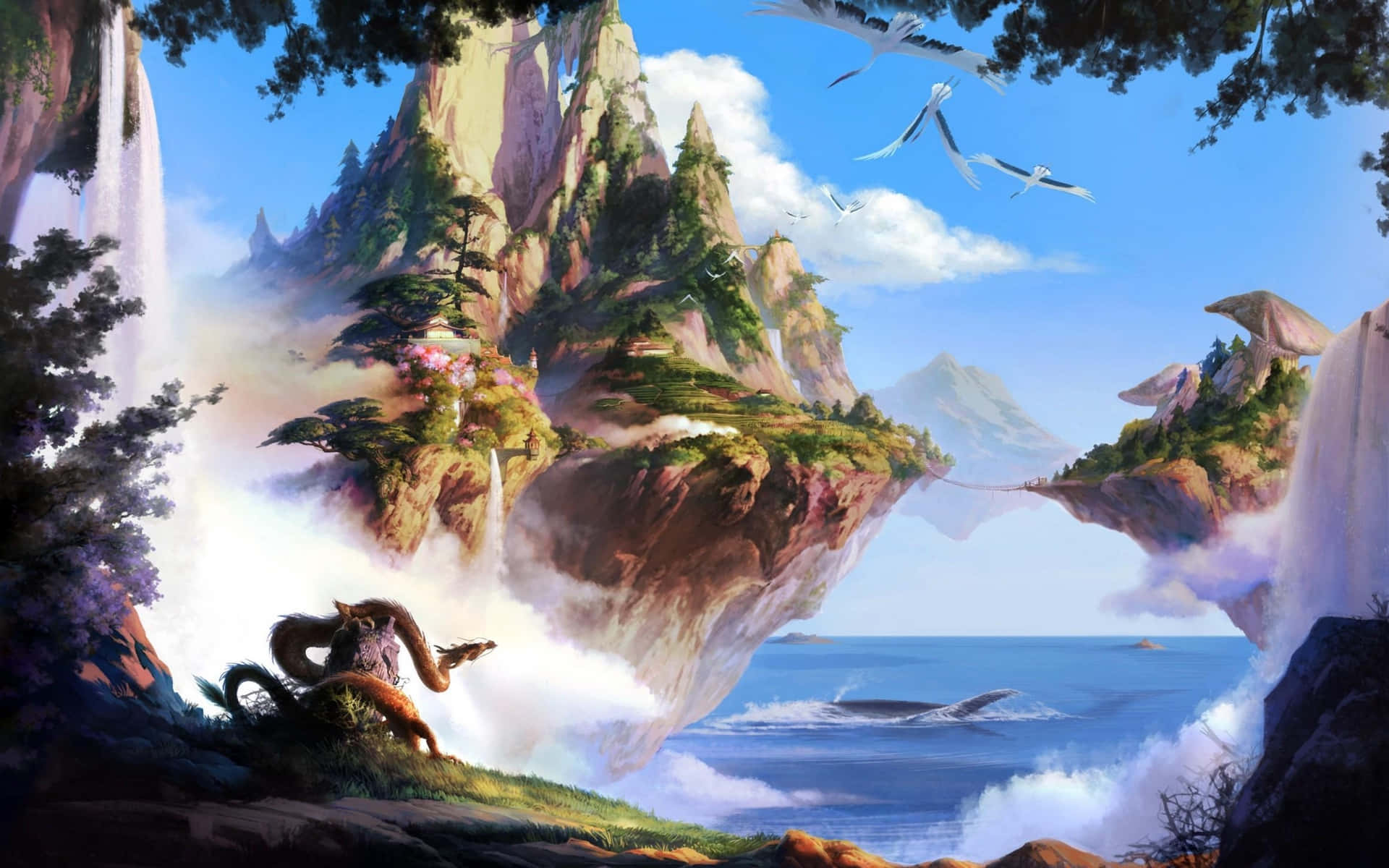 Fantasyisland Hintergrund