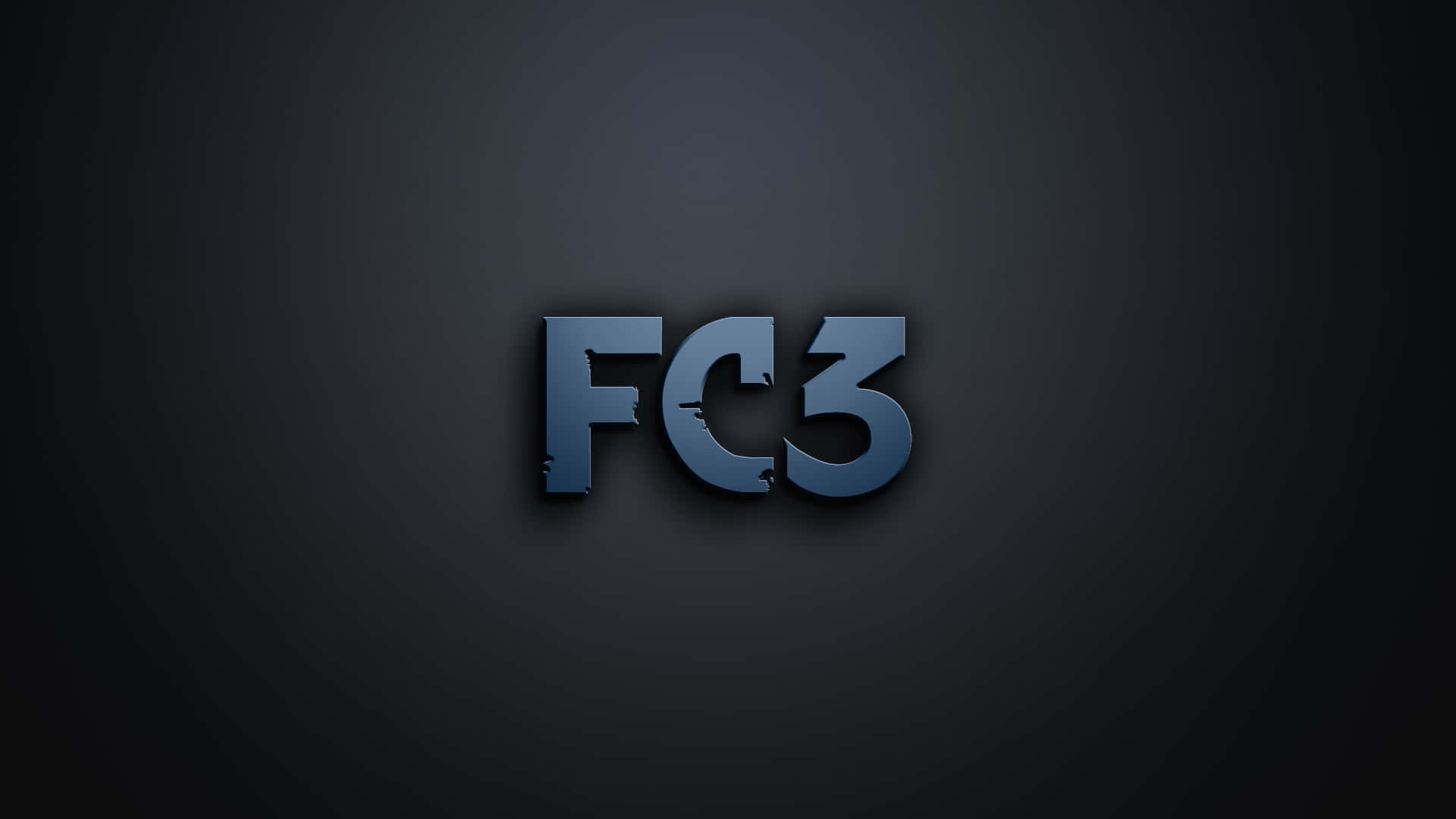 Logodi Fc3 Su Uno Sfondo Scuro