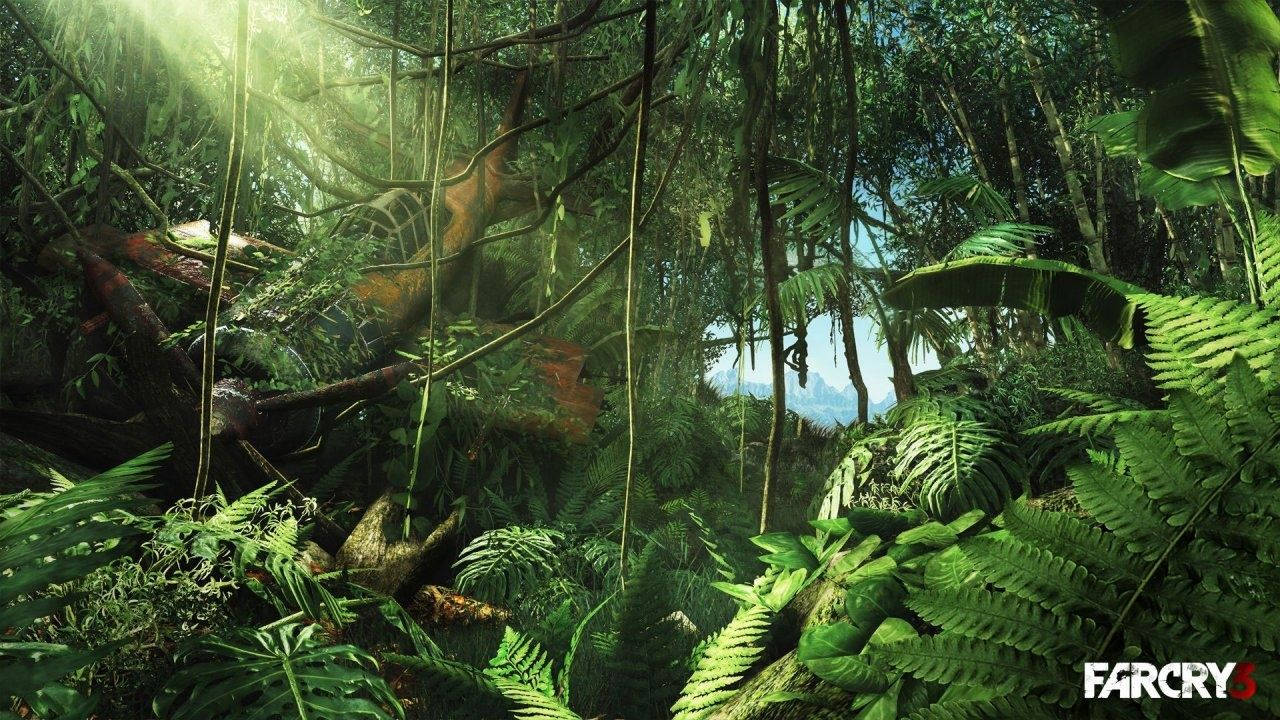 Explorauna Impresionante Selva En El Juego Far Cry 3 Fondo de pantalla