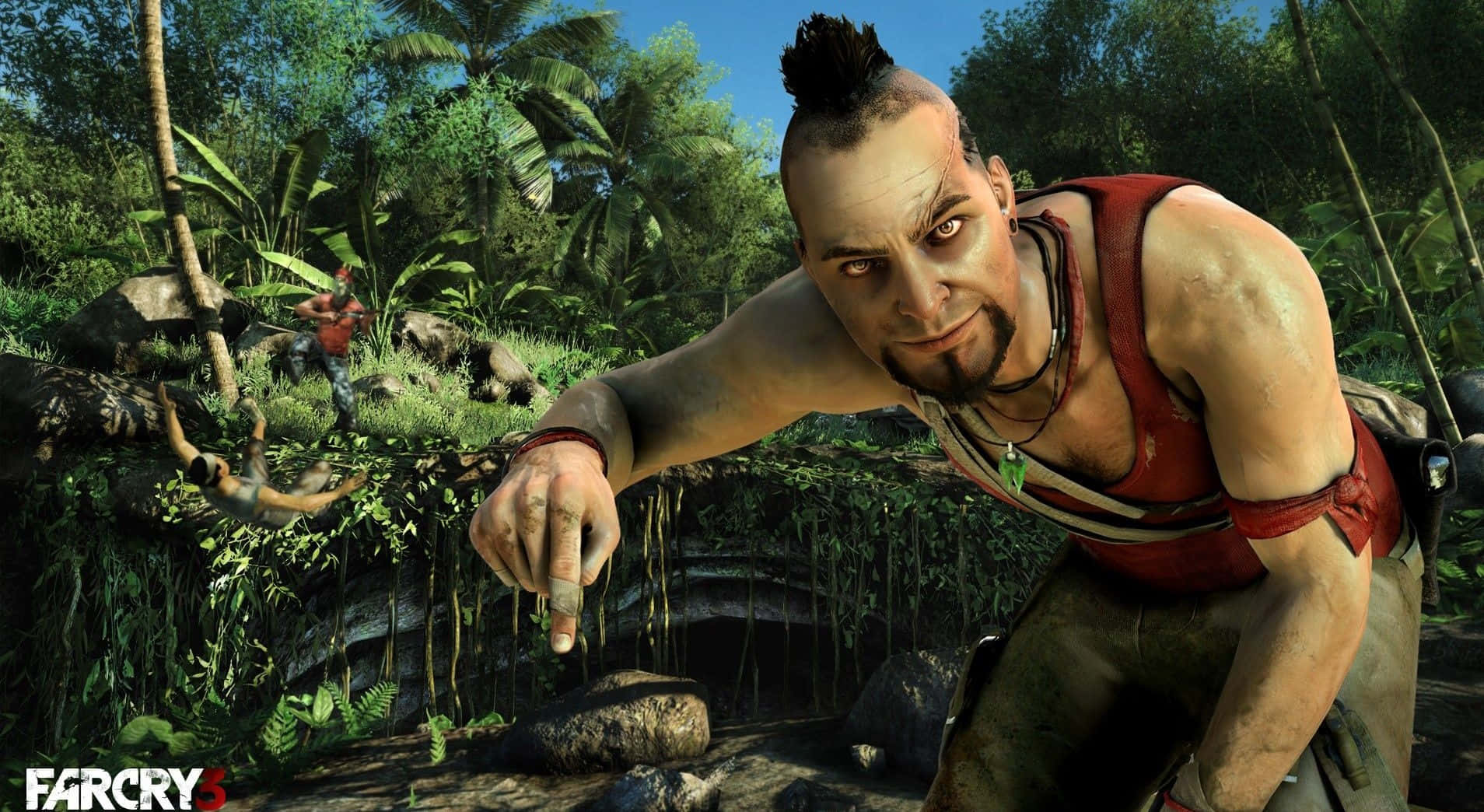 Vælg denne Far Cry 3 skærmbillede som baggrund Wallpaper