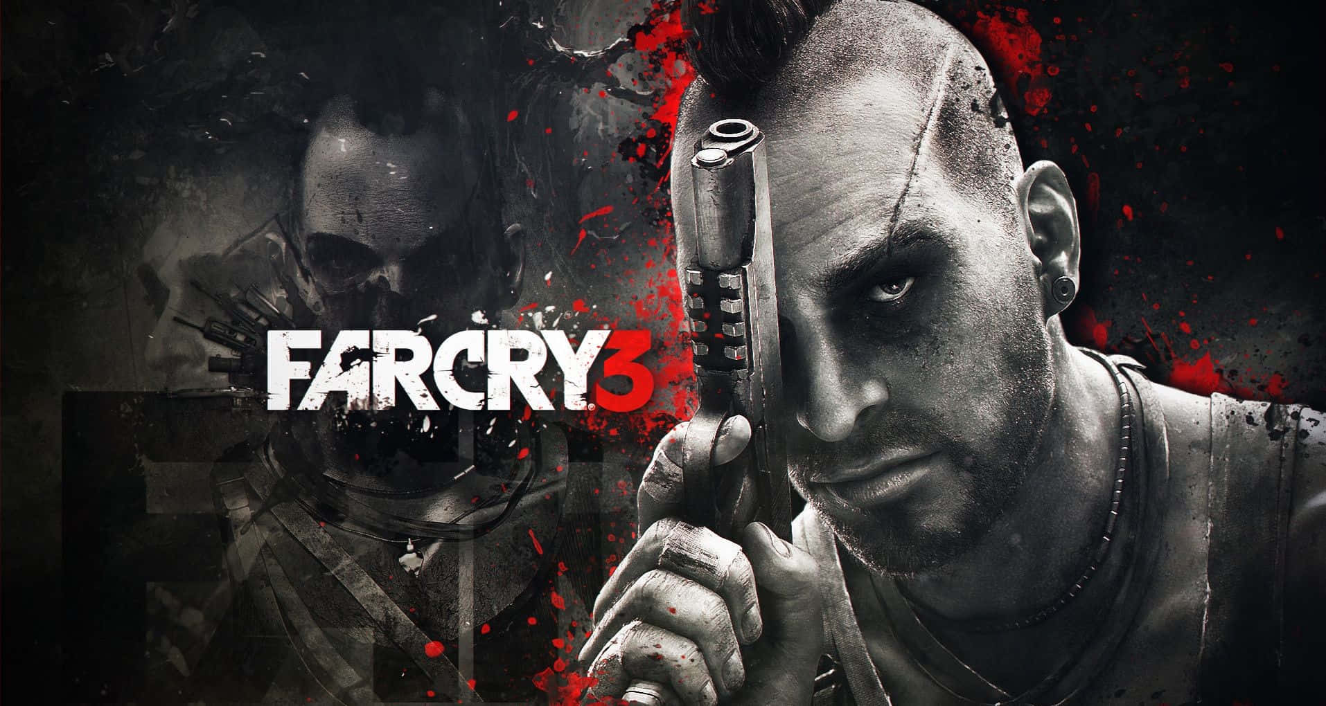 "Vaas Montenegro: The Face of Insanity" Wallpaper