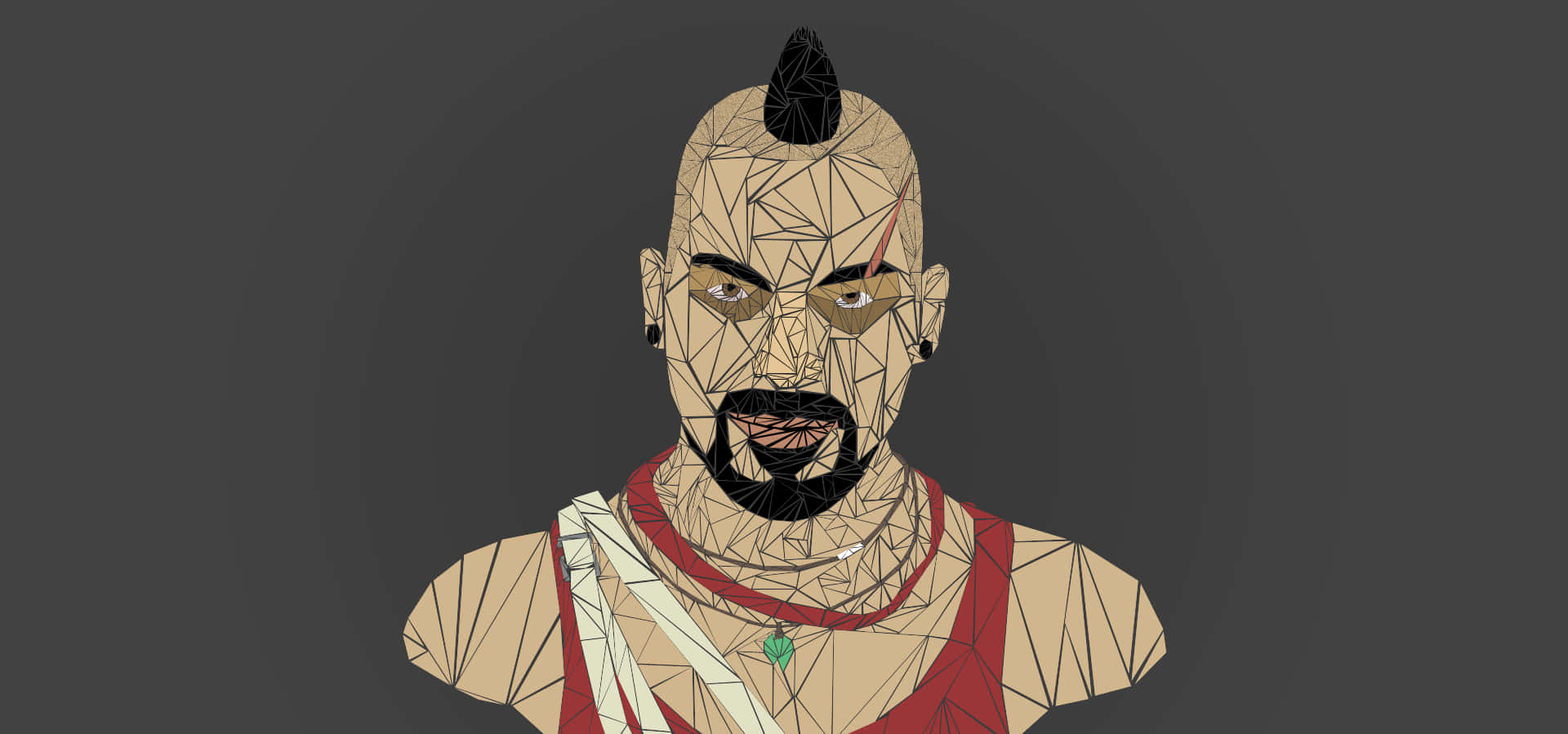 Far Cry 3 Vaas Geometric Picture