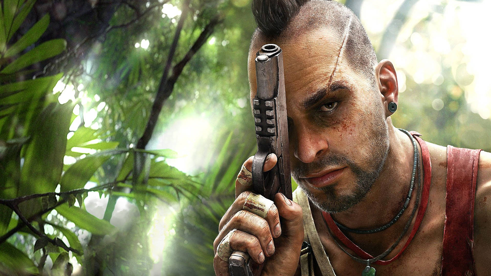 Far Cry 3 Vaas Montenegro In Jungle Wallpaper
