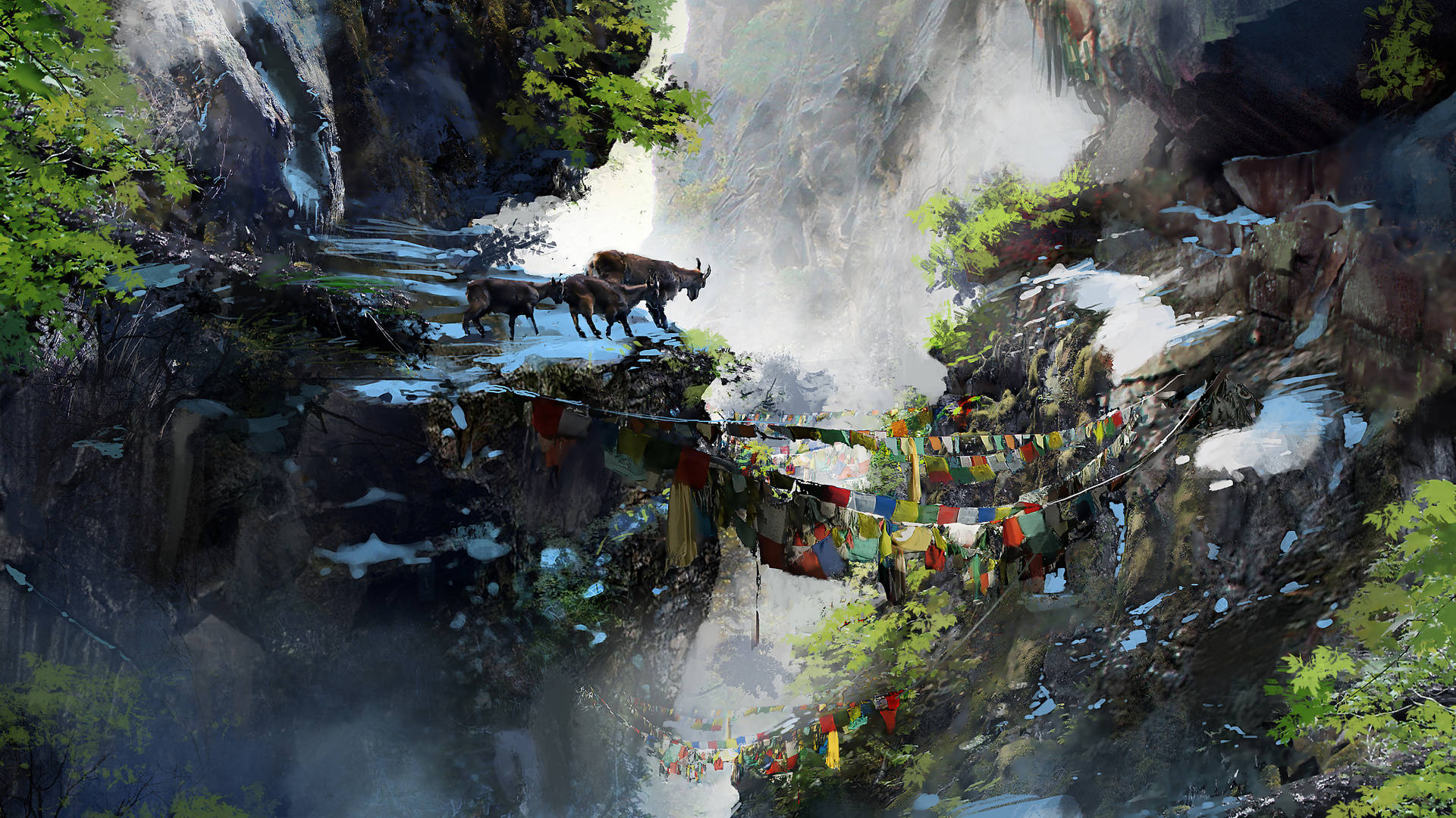 Far Cry 4 Bjerggeder Wallpaper