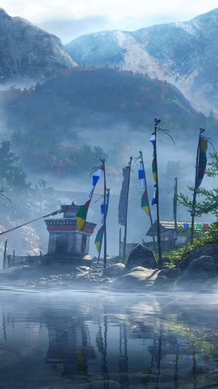 Enjoy the fast-paced adventuring in Far Cry 4 through your phone! Wallpaper