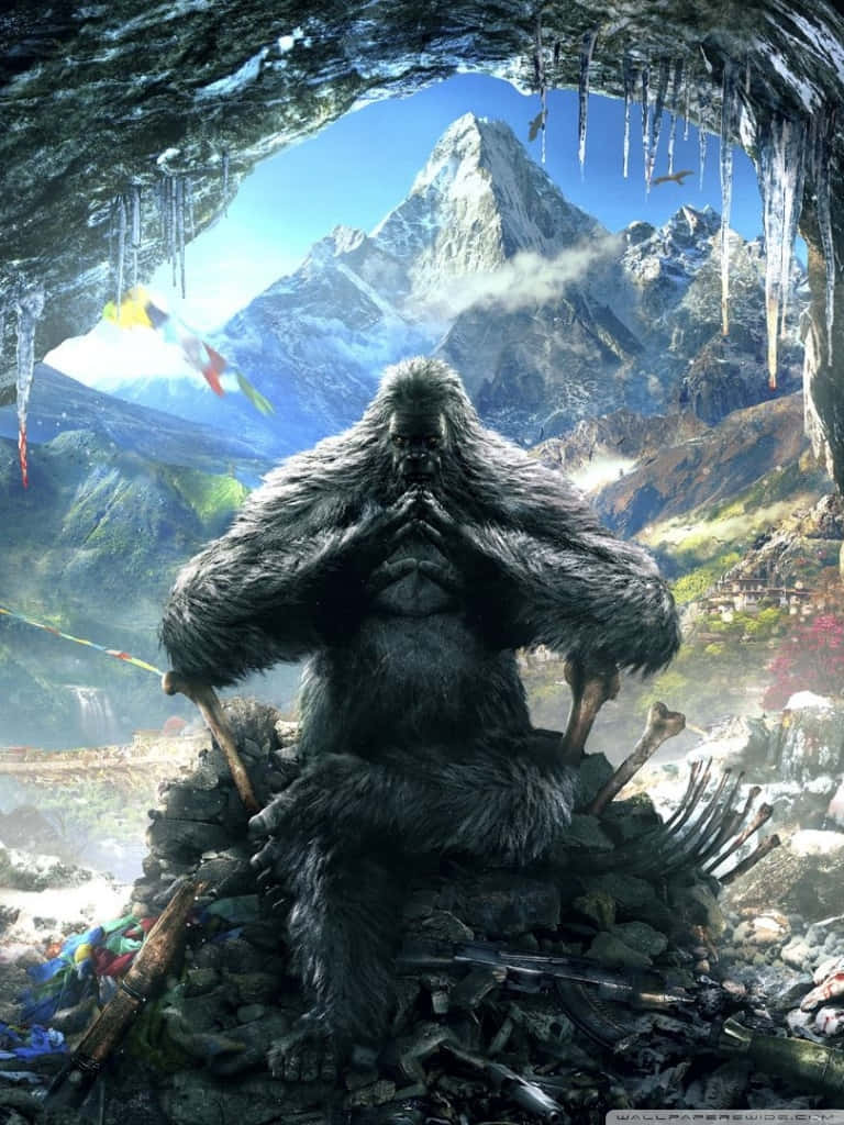 Valley Of The Yetis Far Cry 4 Phone Wallpaper