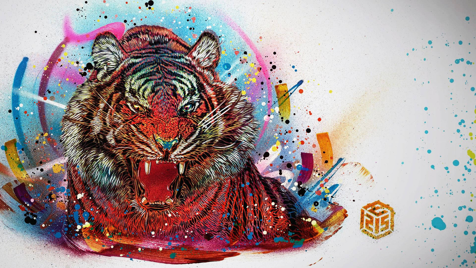 Far Cry 4 Tiger Art Wallpaper