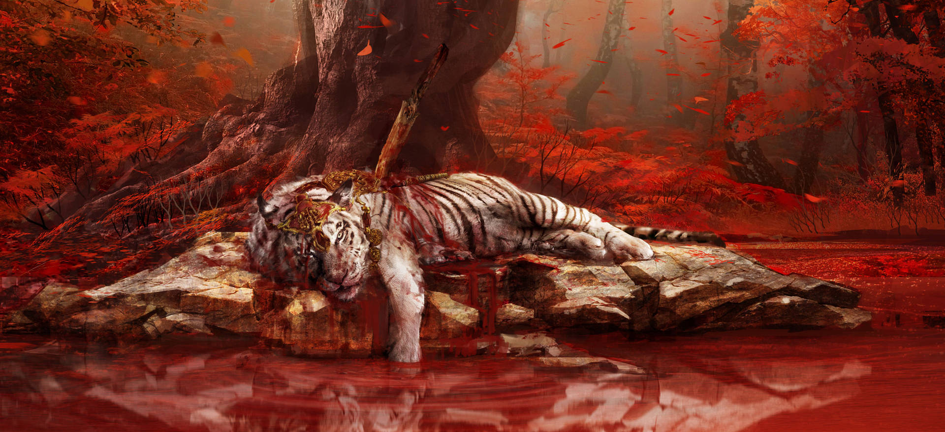 Far Cry 4 White Tiger Wallpaper