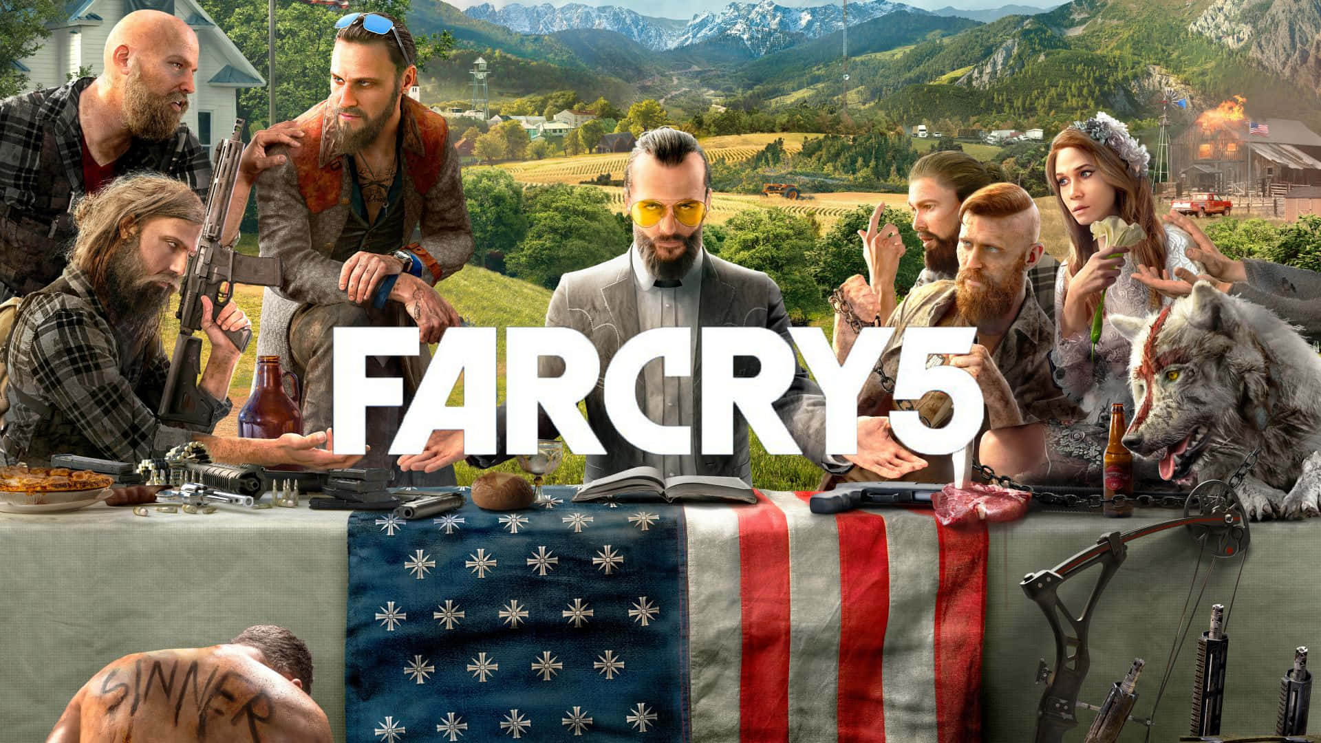 Pósterde Far Cry 5 En 4k Fondo de pantalla