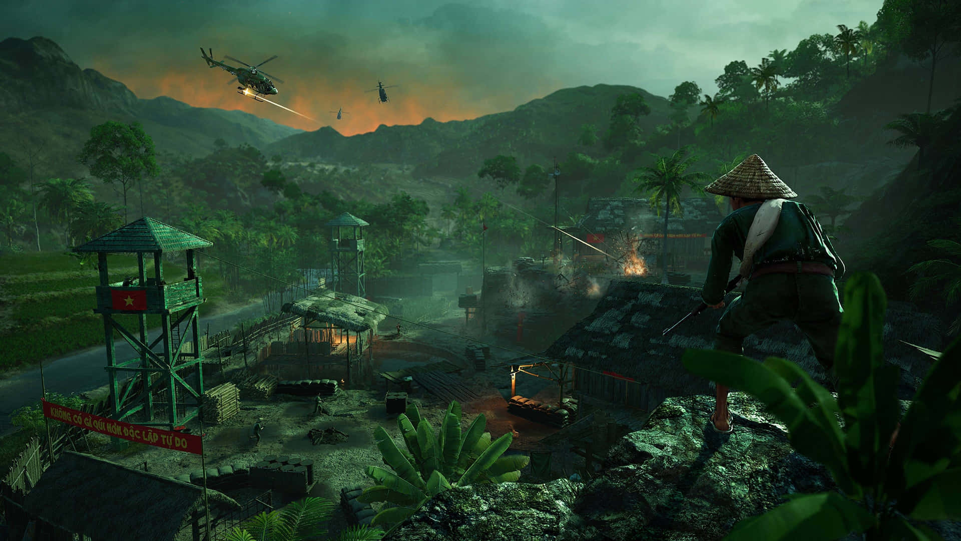 Screenshotdi Far Cry 3. Sfondo