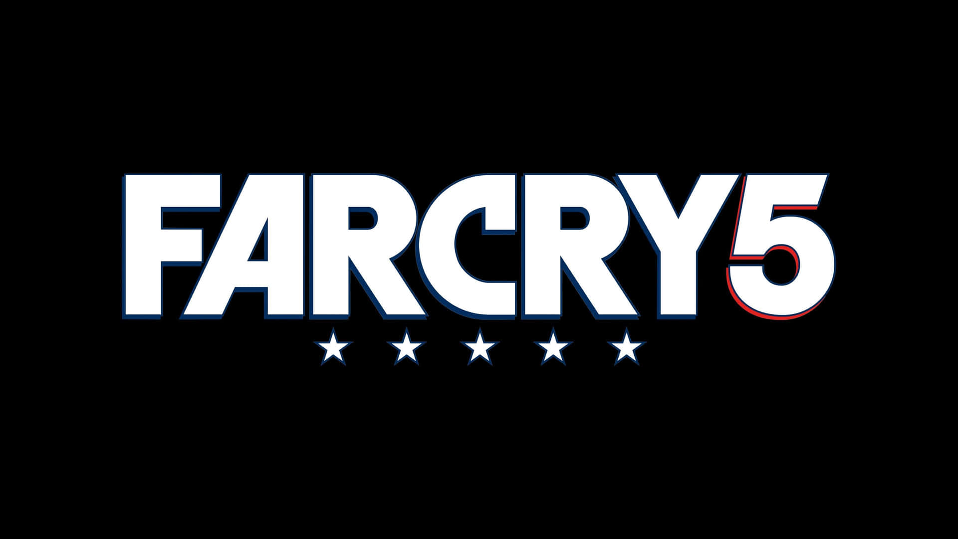 Far Cry 5 4k Ultra Hd Black Logo Wallpaper