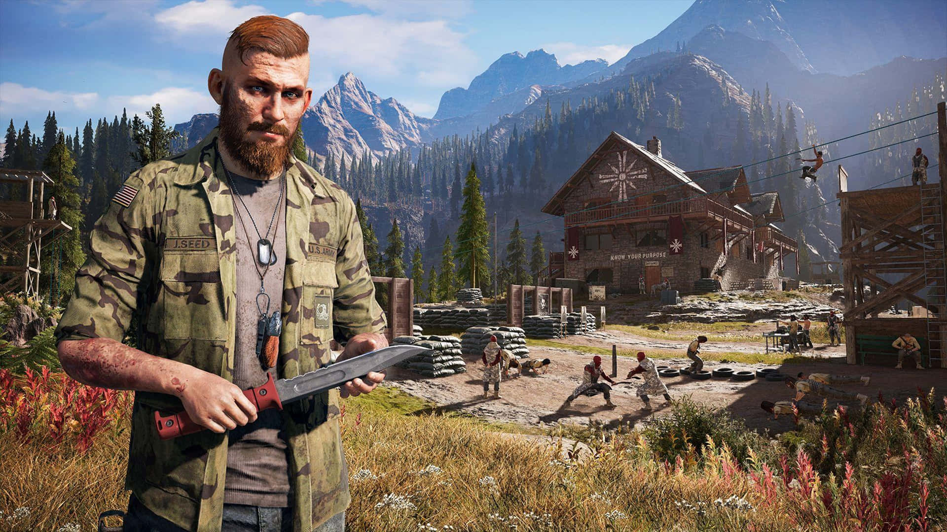 Experience a new level of immersion in Far Cry 5 with 4K Ultra HD Wallpaper