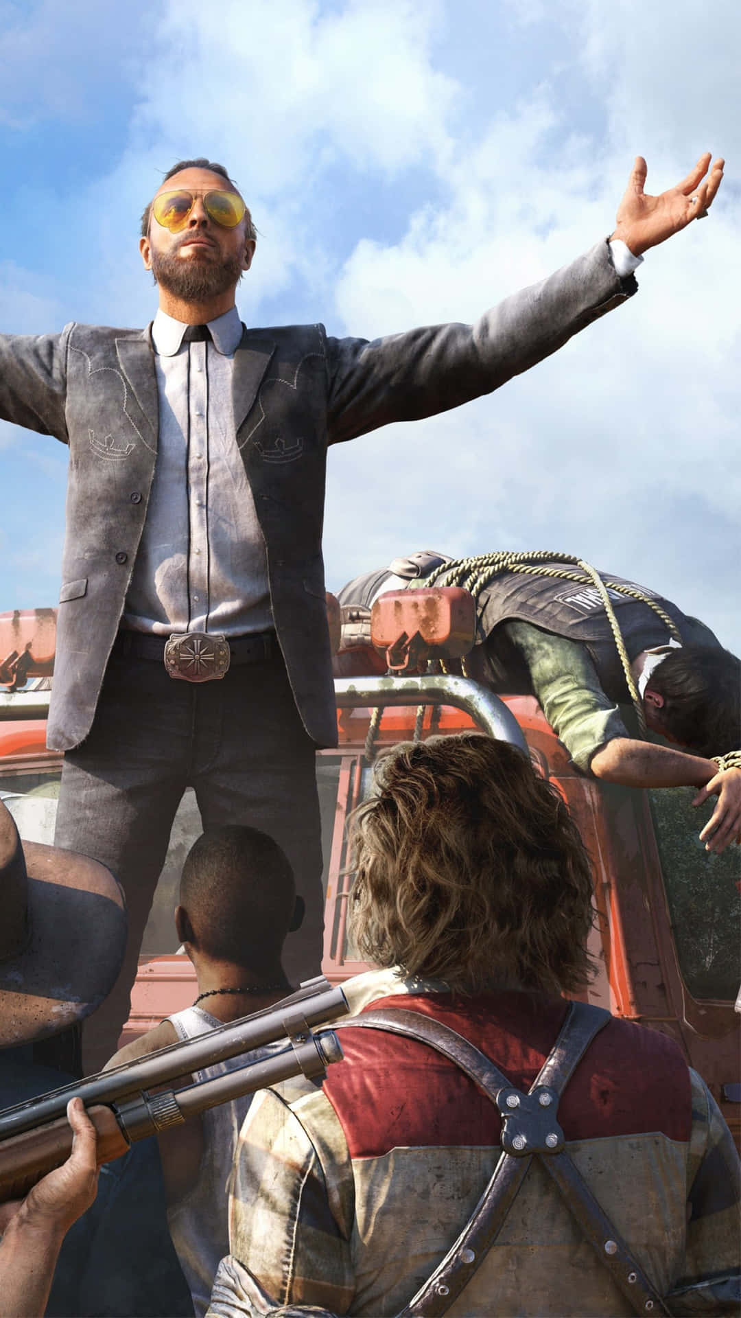 Oplev Cinematic Visuals af Far Cry 5 i 4K Ultra HD Wallpaper