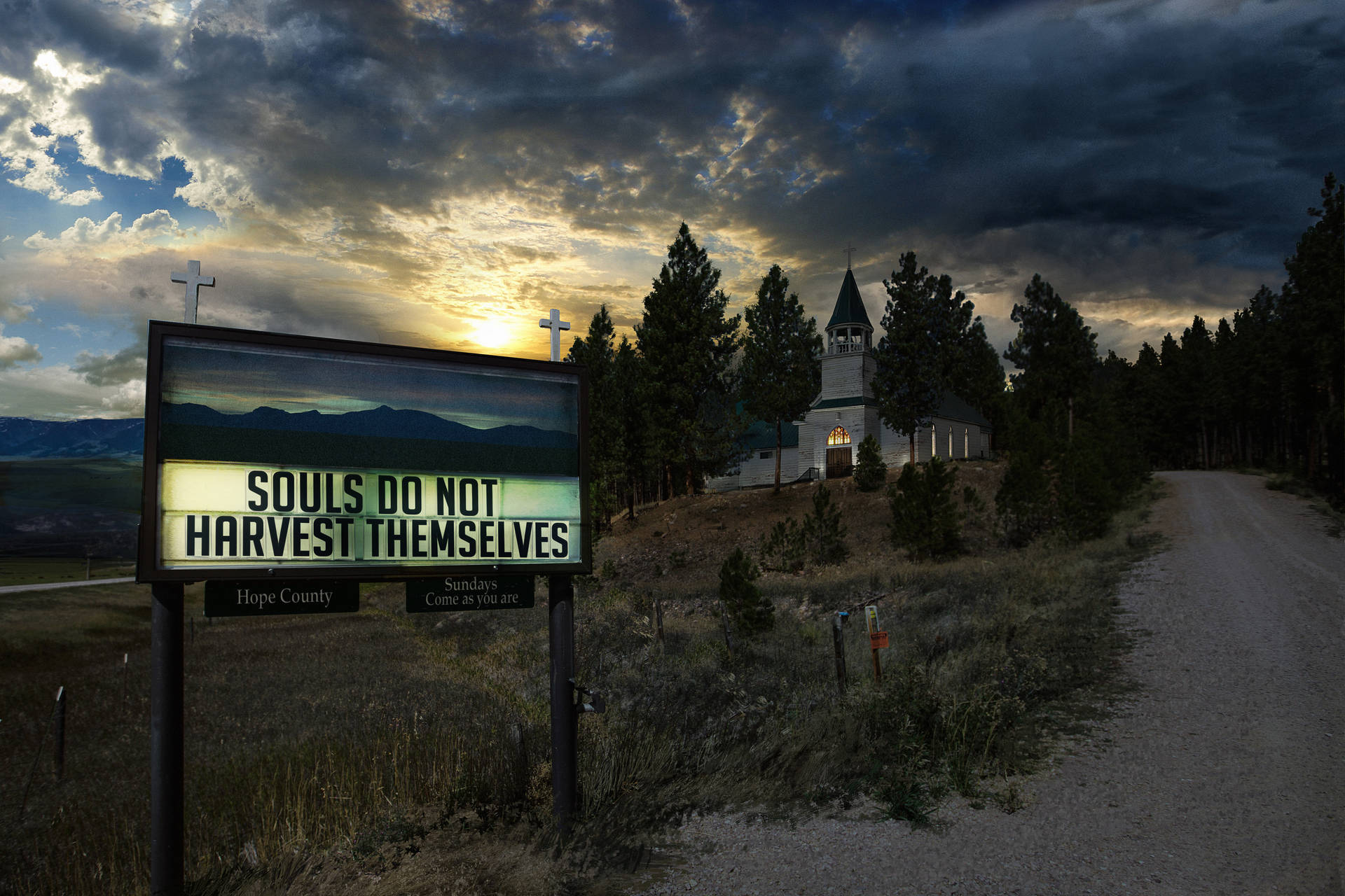 Far Cry 5 Cult Quote Picture