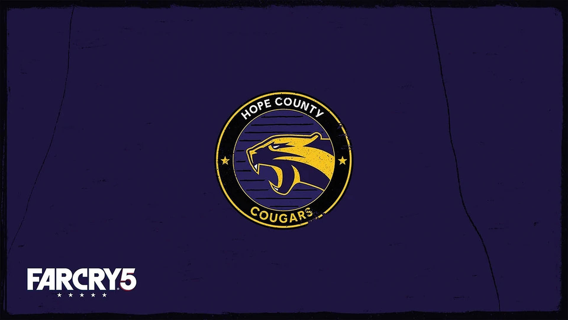 Far Cry 5 Hope County Cougars Logo Background