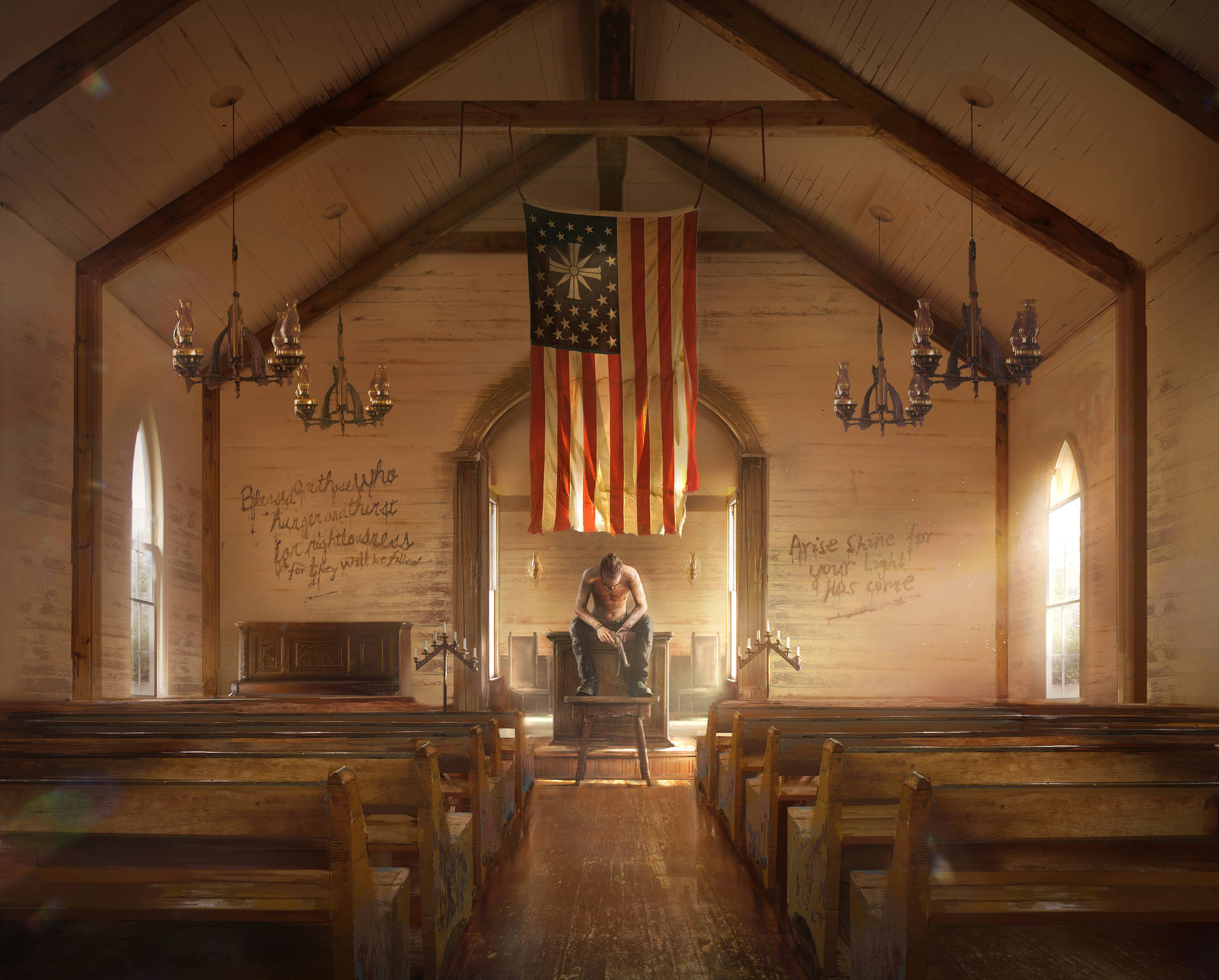 Far Cry 5 Joseph Cult's Church Wallpaper