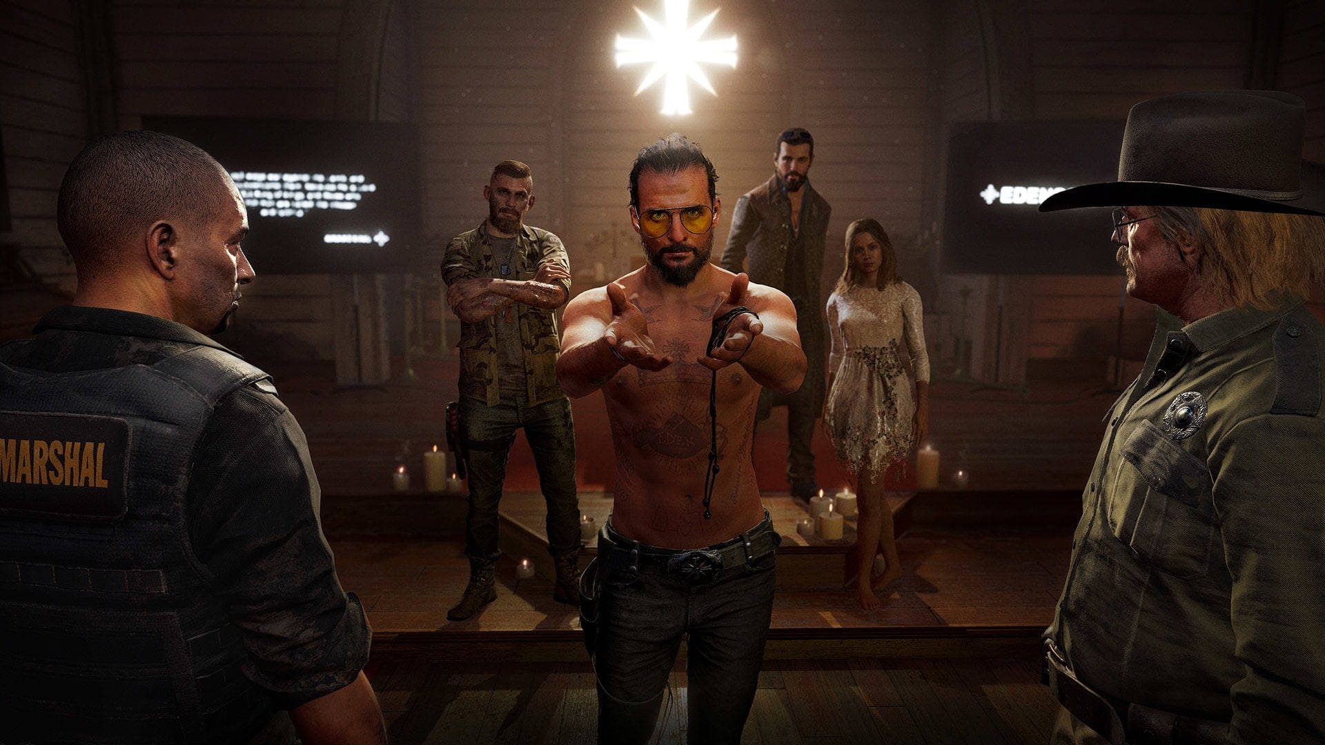 Far Cry 5 Joseph Seed In Church Picture