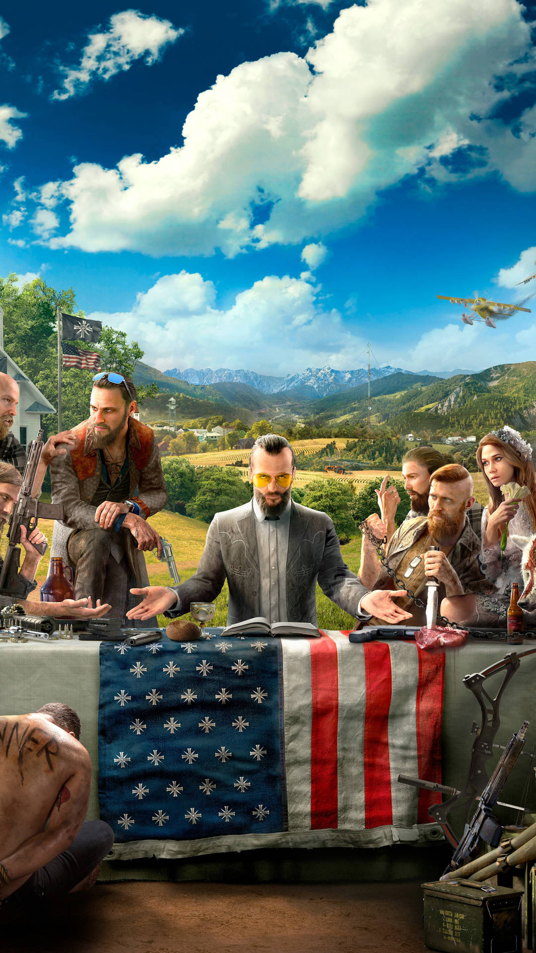 Far Cry 5 Seed Family Iphone Wallpaper