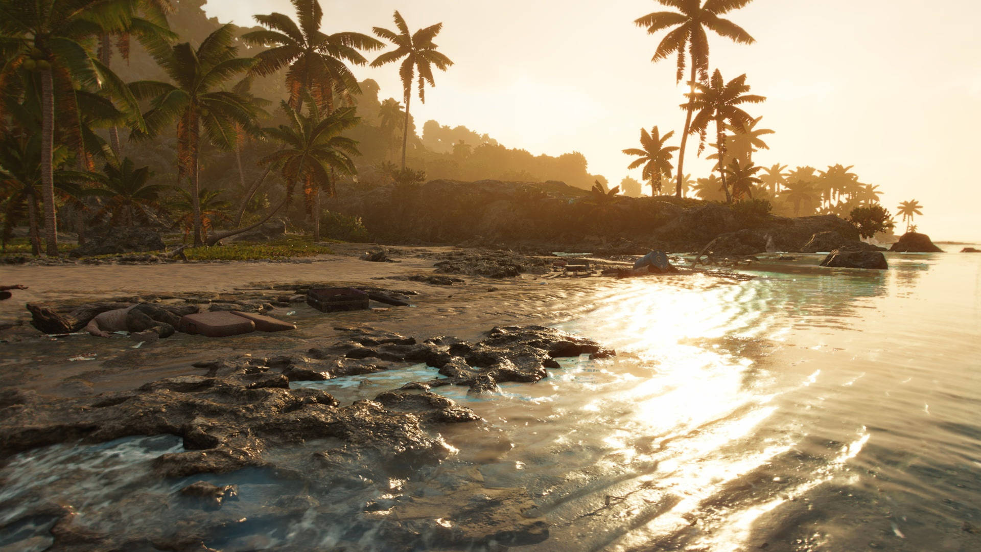 Far Cry 6 Beach Sunset Wallpaper