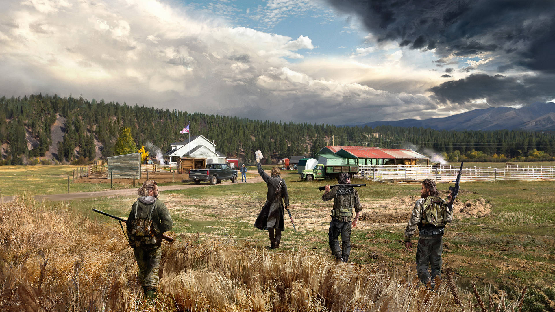 Far Cry Five Guns Farm Picture