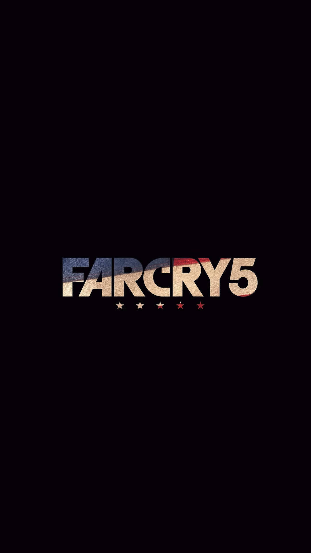 Far Cry Five Logo Flag Colors Wallpaper
