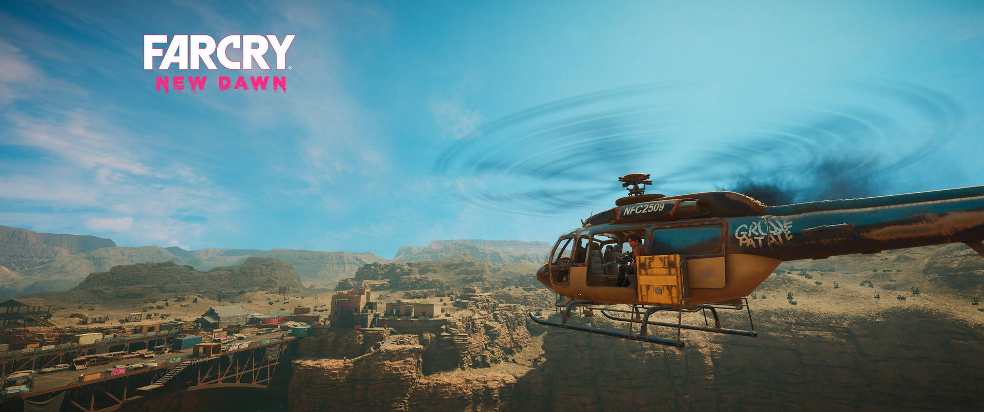 Far Cry New Dawn Helicopter Wallpaper