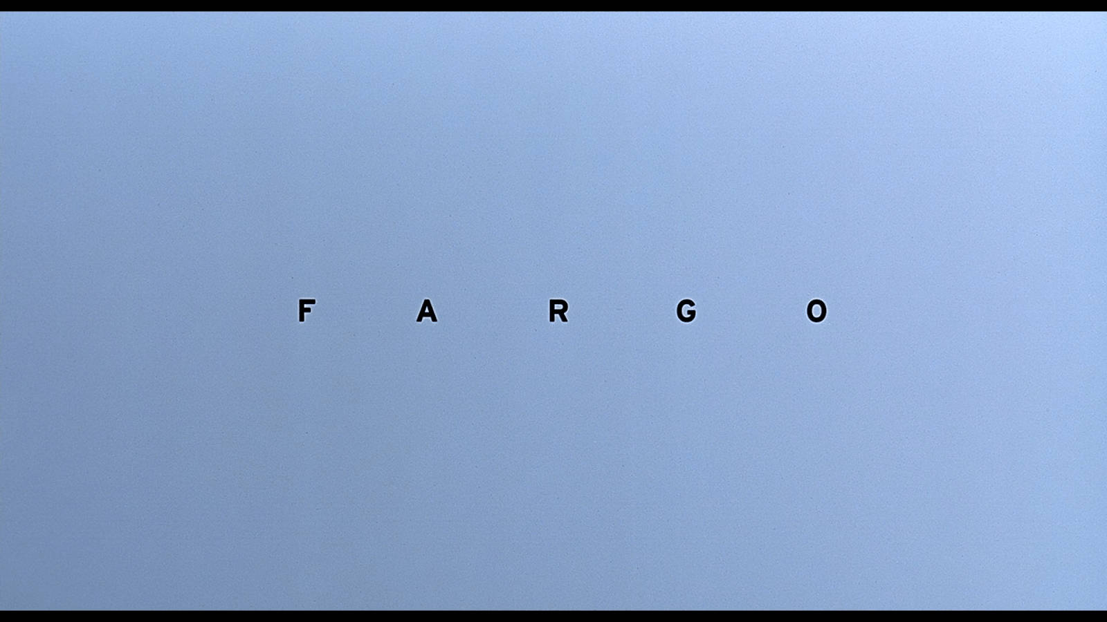 Fargo Minimalist Light Blue Background Wallpaper
