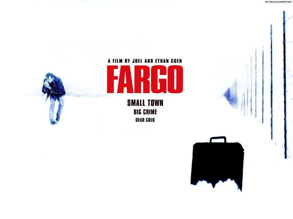 Fargo minimalistisk filmplakat tapet Wallpaper