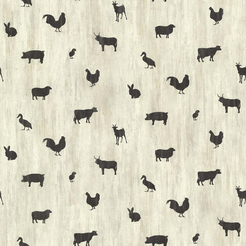 farm animals wallpaper