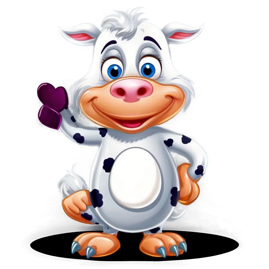 Farm Animal Cartoon Characters Png Fgt PNG
