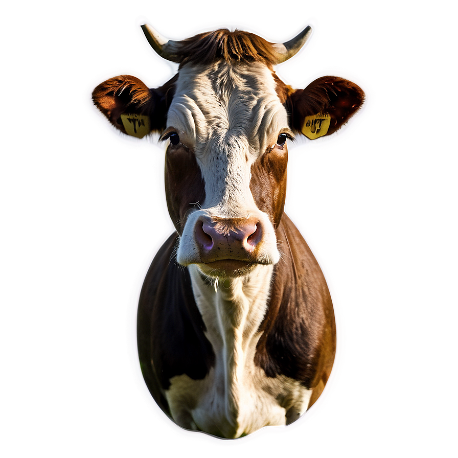 Farm Animal Cow Face Png Kef PNG