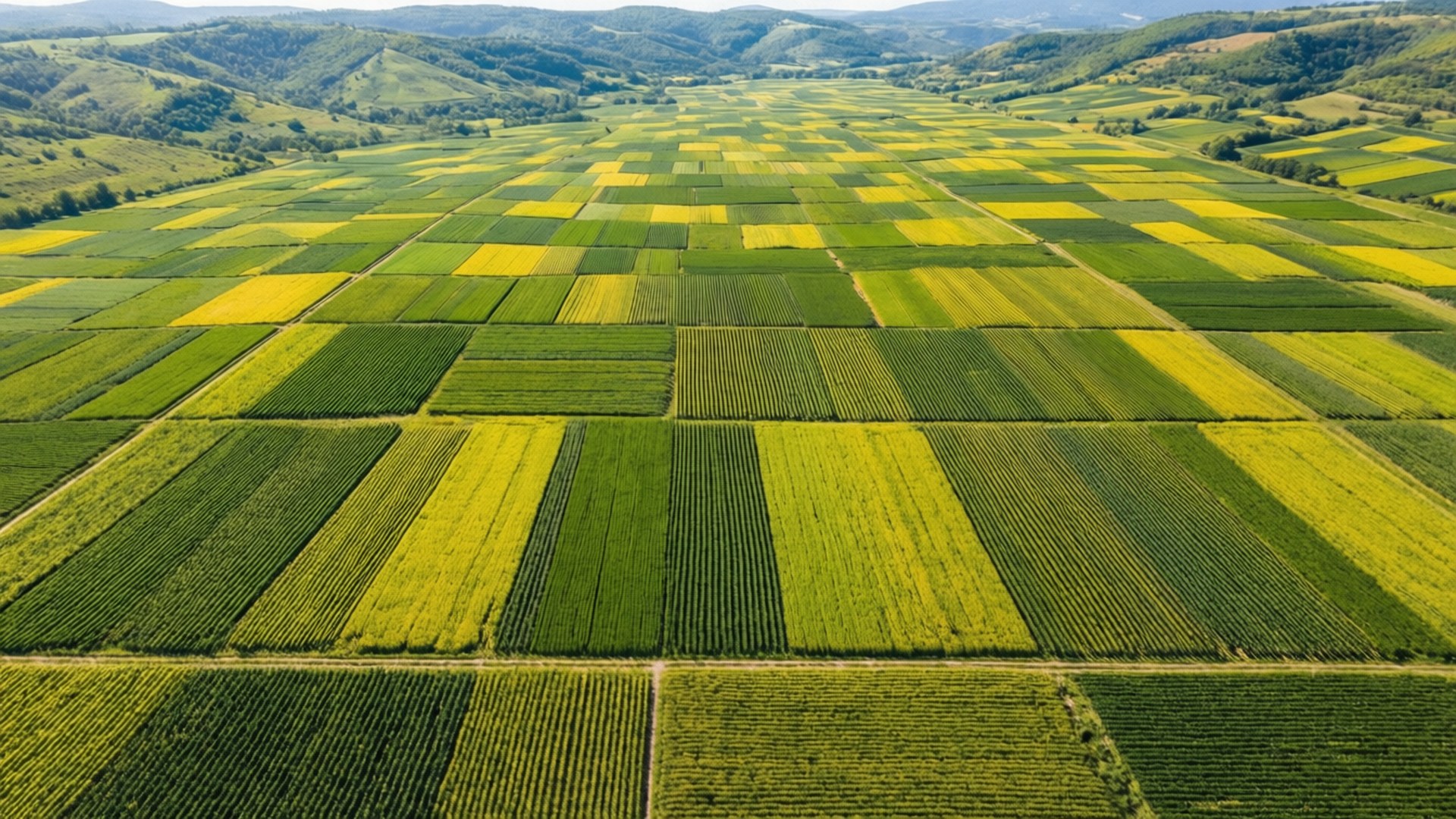 Jordbruksfält Patchwork Bakgrundsbilder