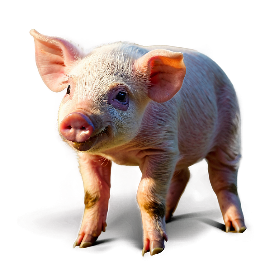 Farm Piglet Png 06202024 PNG