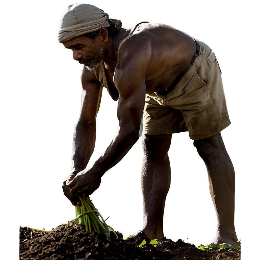 Farmer At Work Png 05242024 PNG