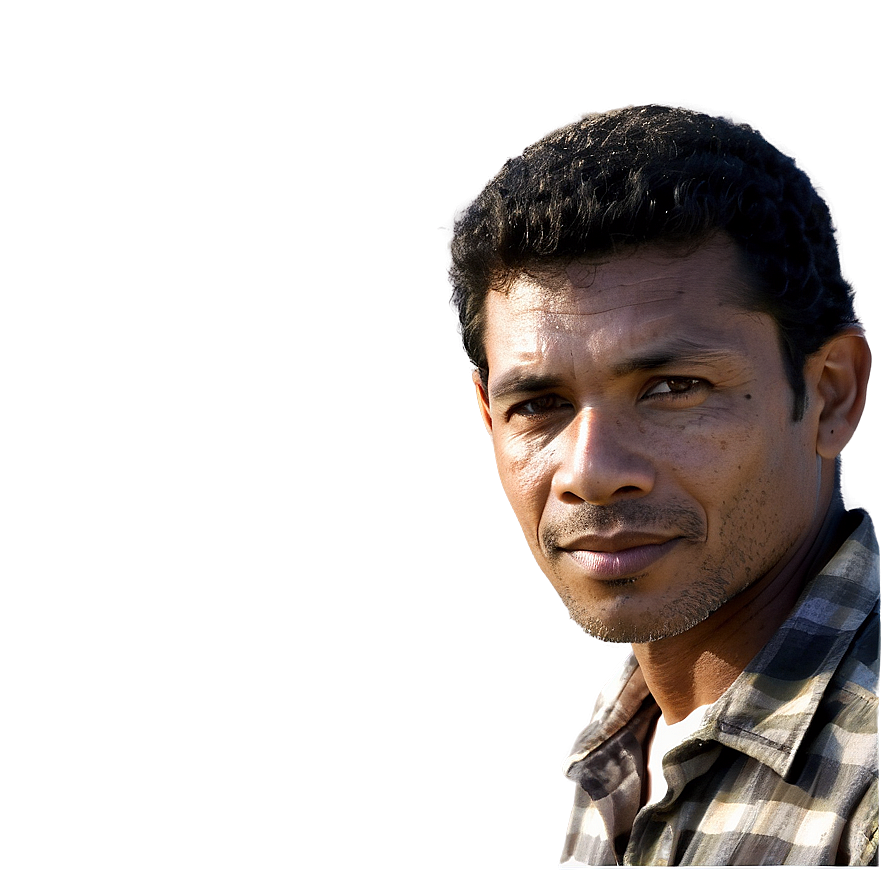 Farmer Portrait Png 05242024 PNG